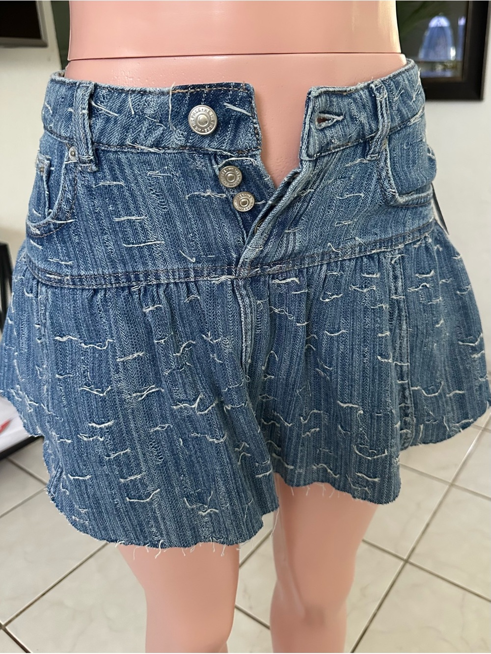Free people WE THE FREE DENIM
MINI SKIRT